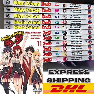 HIGH SCHOOL DXD MANGA ENGLISH VERSION COMIC BOOK VOL.1-11 END FULL SET FAST SHIP