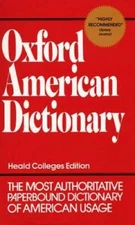 Oxford American Dictionary - Mass Market Paperback By Ehrlich, Eugene - GOOD
