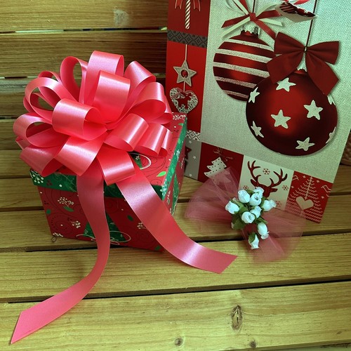 8'' Pull Bows Gift Wrapping, Basket, Wreath, Party, Wedding Decorations - 6/Set - Picture 76 of 208