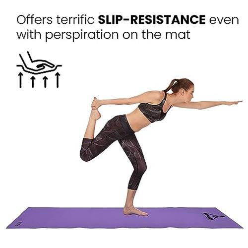 Stag Yoga Matte Serie | Premium rutschfeste dicke dichte Matten für Männer & Frauen (Größe 8) - Bild 4 von 7