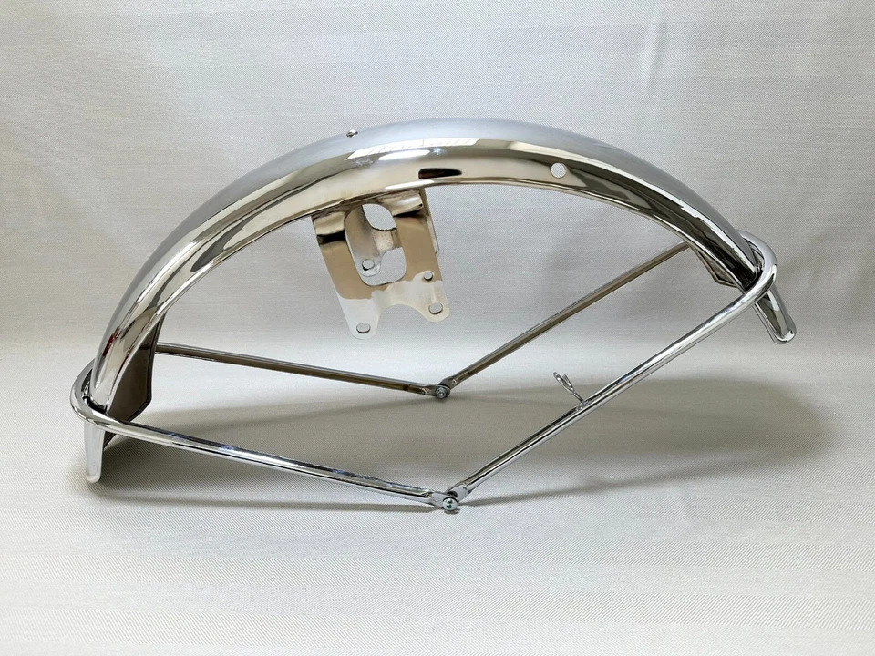 Guardabarros delantero Suzuki GT380 GT500 GT550 cromo alta calidad 53100-31702-Rep GT750. Foto 4 de 4