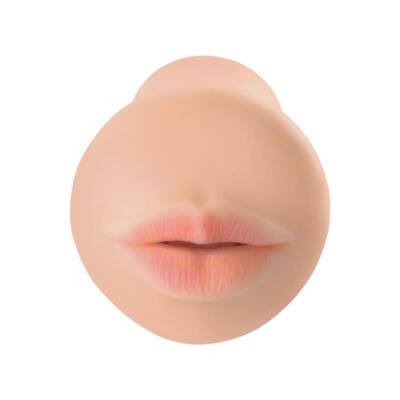Realistic Oral Mouth Masturbator BLowjob Stroker Masturbating Sleeve Sex Toy 
