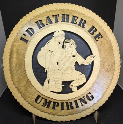 UMPIRE (BASEBALL) PLAQUE