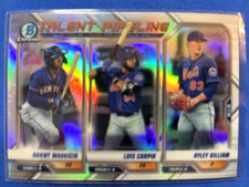 MLB - Mauricio/Carpio/Gilliam 2021 Bowman Chrome Talent Pipeline - Mets