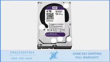 Western Digital Purple 4TB,Internal,5400 RPM,3.5 inch (WD40PURX) Hard Drive