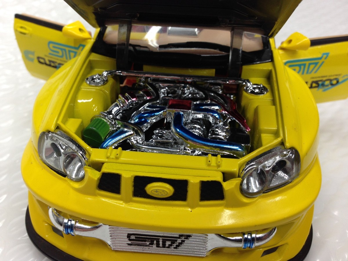 KENTOYS 1/24 SUBARU IMPREZA WRX STI 2台！ KENTOYS 1/24 SUBARU IMPREZA WRX STI 2台！ - メルカリ