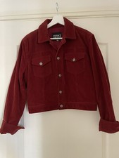 Versace Jacket Jeans Couture Velvet Size S