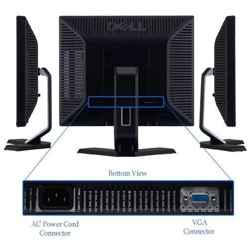 CHEAP DELL E177 E176 1707 etc 17" HD LCD TFT FLAT OFFICE COMPUTER CCTV MONITOR - Image 2 of 4