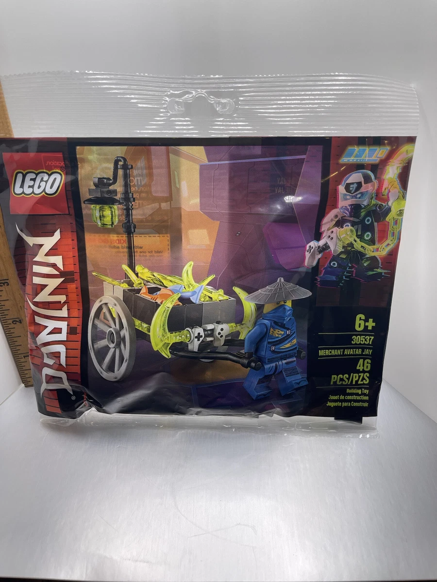 Lego Ninjago Merchant Avatar Jay 46 Pc Polybag 30537 New Sealed Ships Fast
