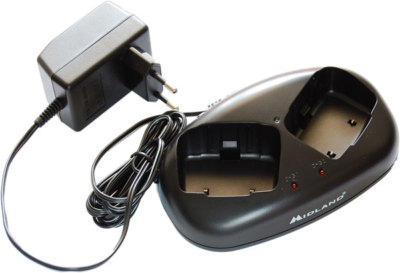 Battery Free Charger For Midland GXT1000 GXT1050 GXT900 GXT950 GXT850 GXT800