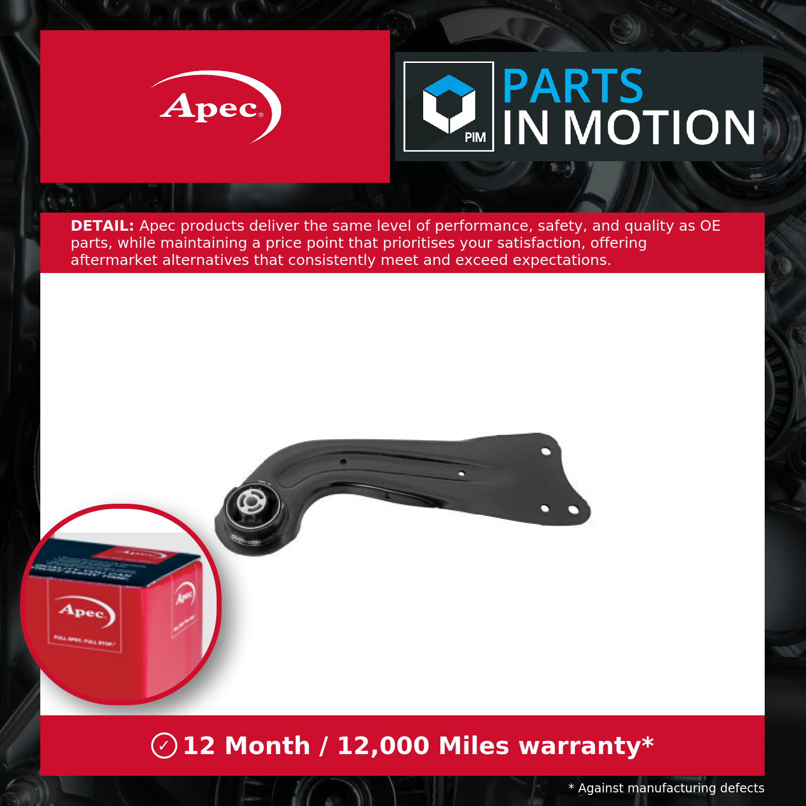 Wishbone / Suspension Arm fits SKODA YETI 5L 09 to 17 Track Control 1K0505223E - Image 14