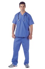 Doctor Surgeon Hospital Scrubs Plus Size Costume