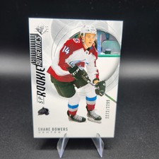 2020-2021 SP HOCKEY ROOKIE AUTHENTIC SHANE BOWERS #108 /2299
