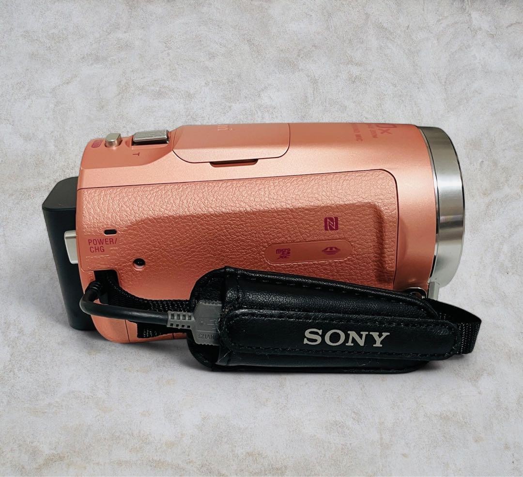 Sony Handycam HDR-CX675 Pink Camcorder Video Camera Handheld 30x