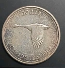 1867 - 1967 Canada Dollar Flying Goose Coin Circulated
