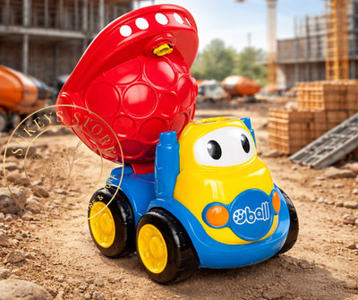 Go Grippers großer Muldenkipper Kleinkind Spielzeug Oball Roll & Carry Fahrzeug 18m+   