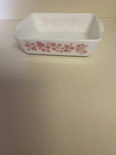 Pyrex PINK GOOSEBERRY Refrigerator Dish #0503 Vintage 1-1/2 Quart