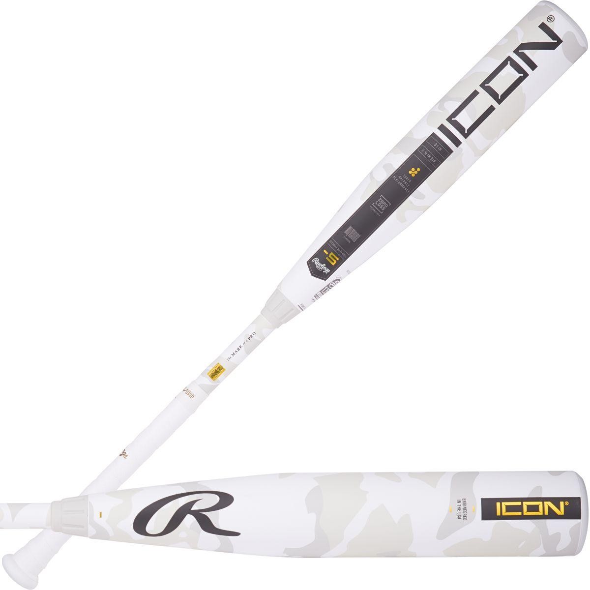 Rawlings Icon USSSA Drop 5 Baseball Bat: RUT5I5 (30 In. 25 Oz.) | eBay