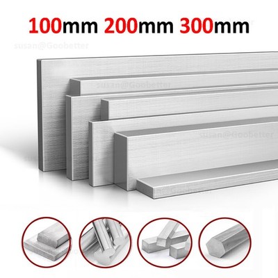 Blechstreifen 3 4 5 6 8mm Edelstahl gebürstet 100mm 200mm 300mm Edelstahlblech