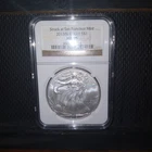 2013-S  SILVER EAGLE, NGC-MS-69,
