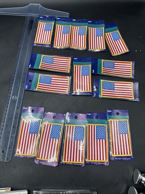 Wrights Iron On Flag Patch s Bundle