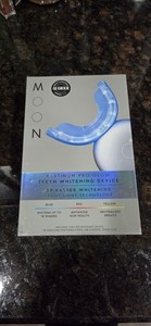 MOON Teeth Whitening Kit, Platinum Teeth Whitener LED Device, 28 Dissolving W...