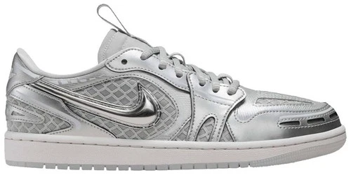Jordan 1 Method of Make V3 Low Metallic Silver W