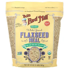 Bob s Red Mill Organic Whole Ground Flaxseed Meal 32 oz 907 g Gluten-Free,