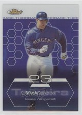 2003 Topps Finest Refractor Mark Teixeira #48 1a39