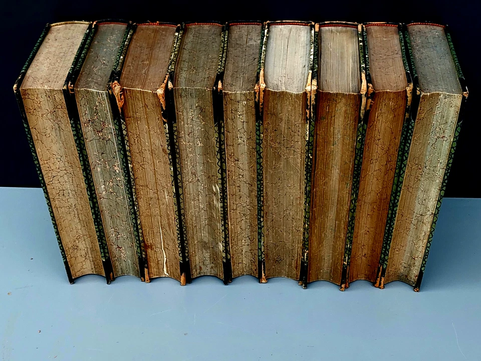 Das Buch der Erfindungen Gewerbe+Industrien in 9 von 10 Bänden   HALBLEDER - Bild 3 von 4