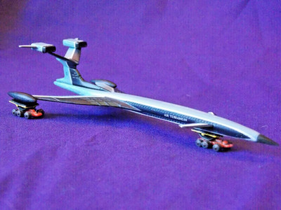  NEU KONAMI Thunderbirds FIREFLASH + ELEVATOR CARS Figur Länge 4,5'' 11 cm   UK