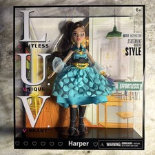 LUV Premium Fashion Doll Vibrant Harper Sealed Limitless Unique Vibrant NIB 