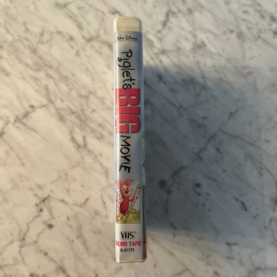 Piglet's Big Movie - RARE VHS Demo Tape! Winnie The Pooh Walt Disney - Image 4 of 4