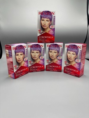 Revlon Colorsilk Digitones W/ Keratin Perm Hair Color 92D PASTEL LAVENDER  5 PK