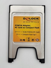 Delock PCMCIA Adapter CompactFlash Type I IBM Microdrive cardreader - 91051