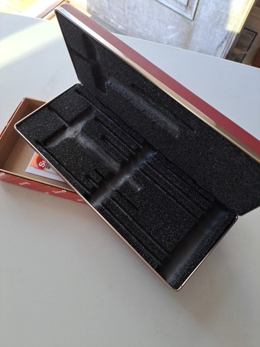 New Starrett 0-6" Depth Micrometer Padded Case For 440Z-3RL