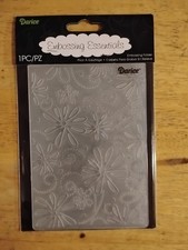 Embossing Essentials Folder Large Petal Background 4.25 X 5.75 Inches NEW Sealed