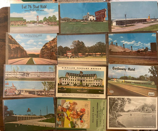 12 Postcards All Missouri MO HIGHWAY ROUTE 66 Postcards