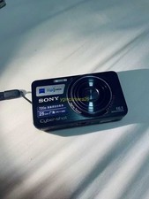 Vintage Sony Cyber-shot DSC-W630 16.1MP Camera 5x Zoom Built Tested