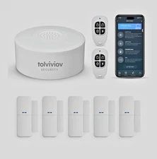 WiFi Door Alarm System, Wireless DIY Smart Home Security System, with Phone APP