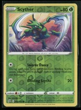 Scyther 004/192 Common Rebel Clash Pokemon Reverse Holo Near Mint