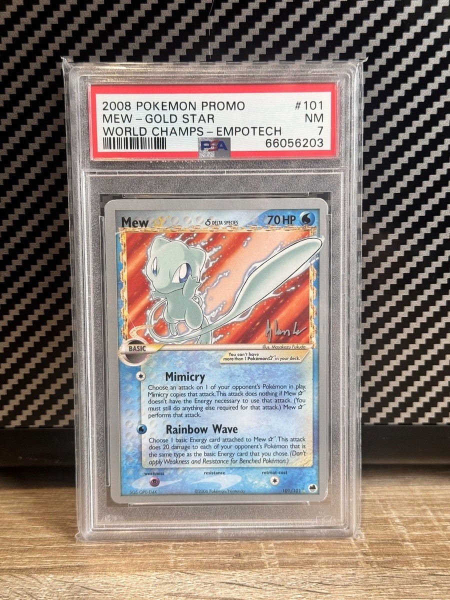 2008 Pokémon TCG - Promo Mew Gold Star World Championship Empotech