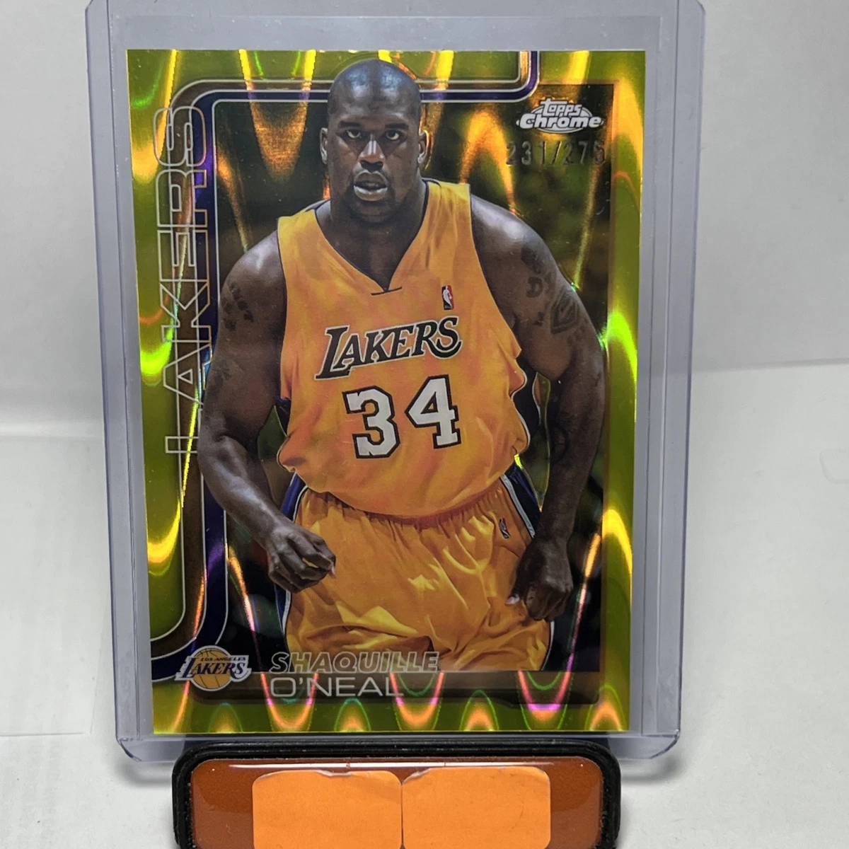 Topps Shaquille O'Neal Basketball Serial Numbered Sports Trading