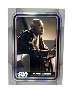 Mace Windu #98 2023 Topps Star Wars Flagship The Phantom Menace