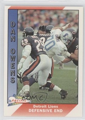 1991 Pacific Dan Owens #142 0c4