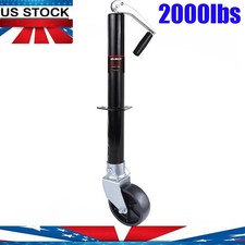 2000lb Capacity Trailer Tongue Jack 15 Lift A-frame Bolt-on W6 Wheel