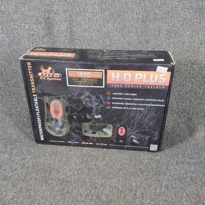 DT Systems H2O 1810 PLUS Remote Dog Trainer Collar Super Trainer W/ Case Manual
