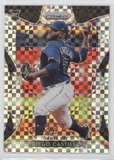 2019 Panini Prizm Tier III Plaid Power Prizm 41/75 Diego Castillo #240 0q3