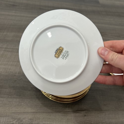 Richard Ginori PALERMO BROWN Bread & Butter Plate 6 1/4” Set Of 6 Made In Italy - Picture 16 of 17