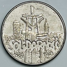 1990 Poland 10000 Zlotych Y# 195 Circulated Condition